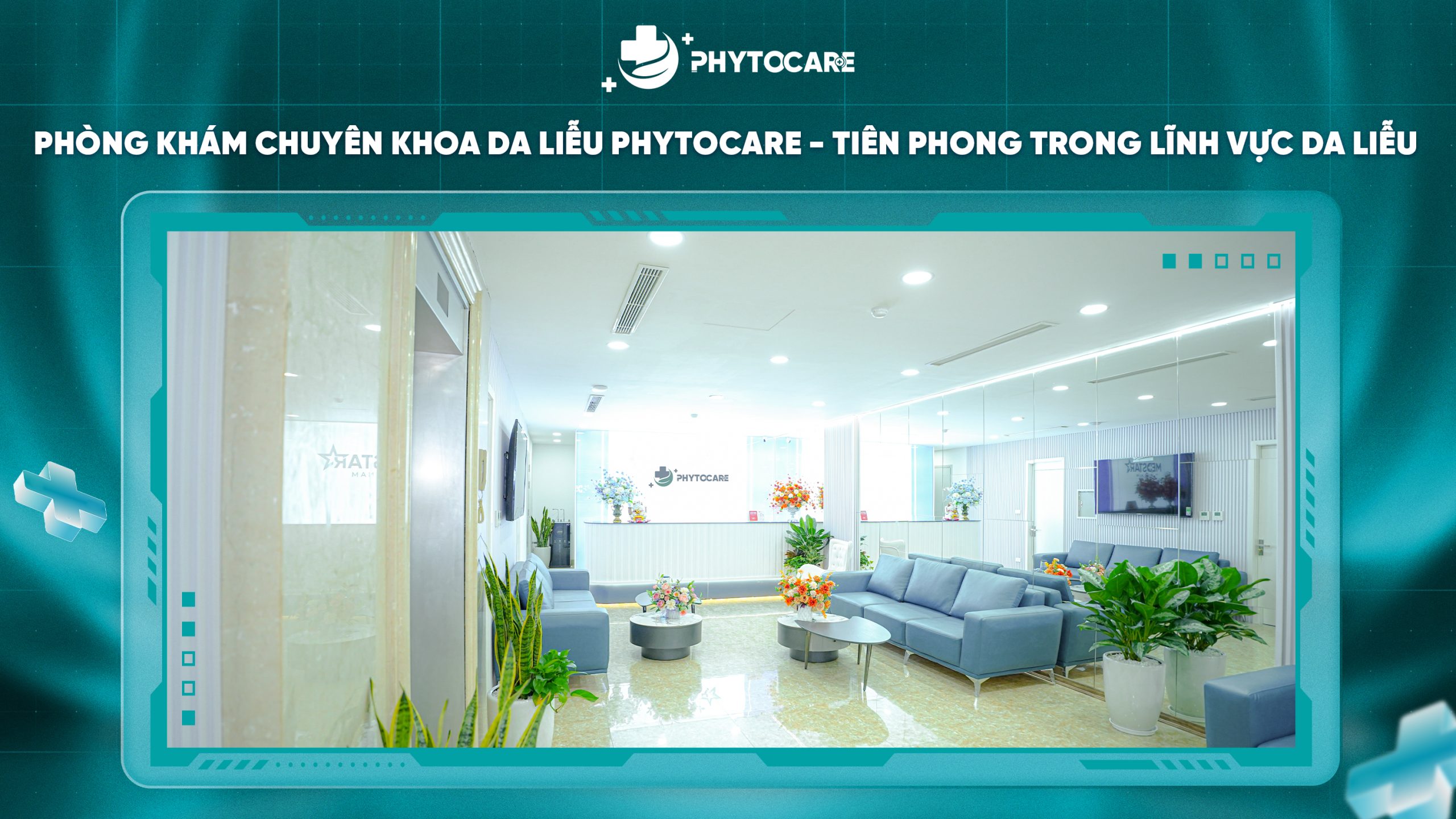 Không gian Phòng khám Chuyên khoa Da liễu Phytocare
